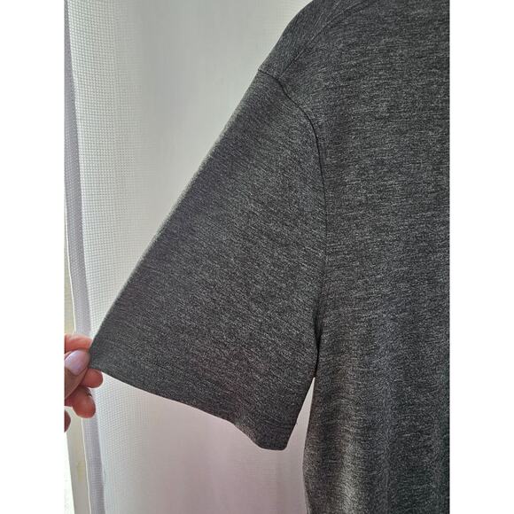Lululemon Evolution Polo Heathered Black size M - Picture 6 of 9